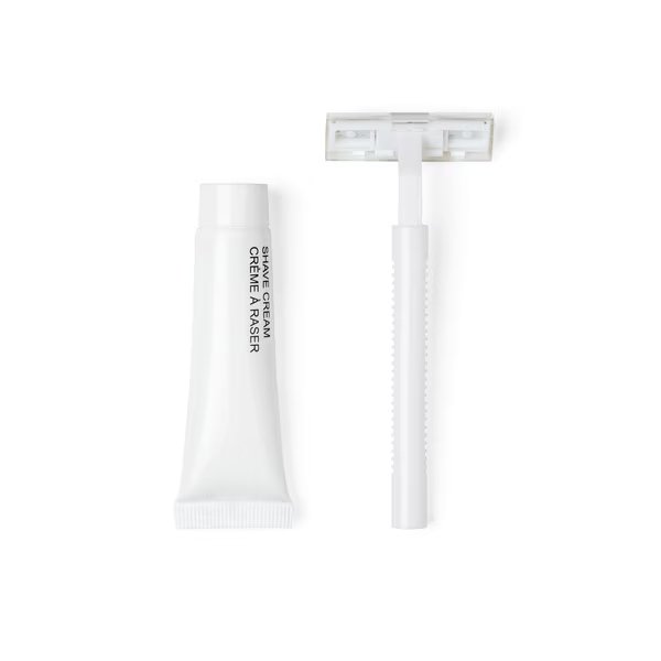 Shave Kit, Twin Blade Razor and Shave Cream, 15gm Tube, PK 288, Necessities, Mfr#: HA-AC-001